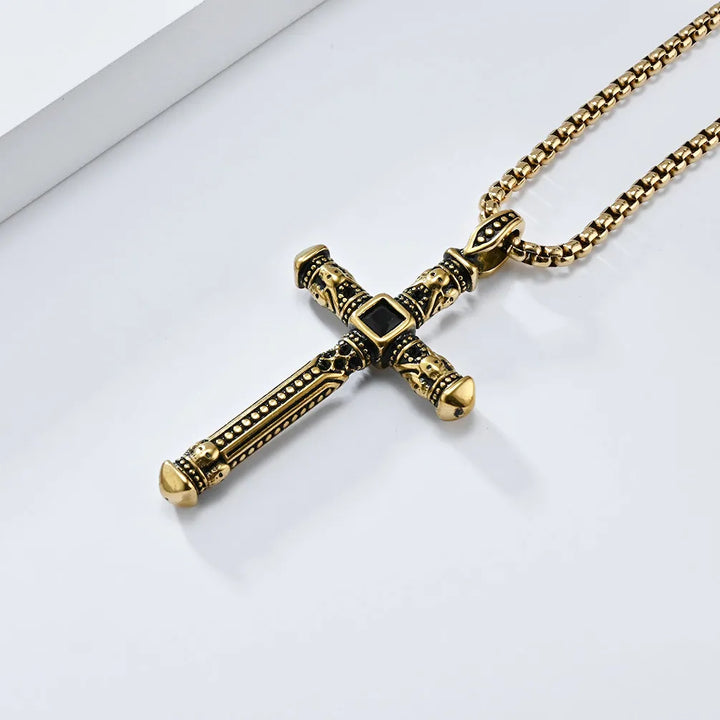 Skull Cross Necklace