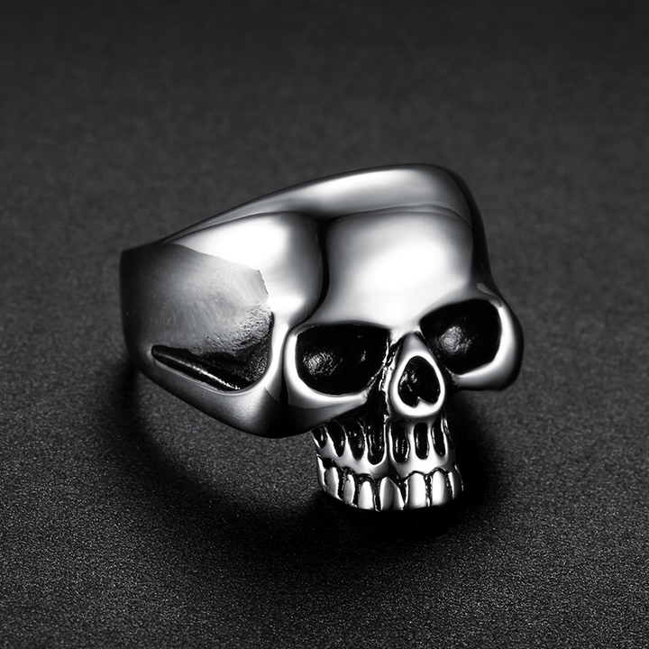 Gothic Skull Statement Ring