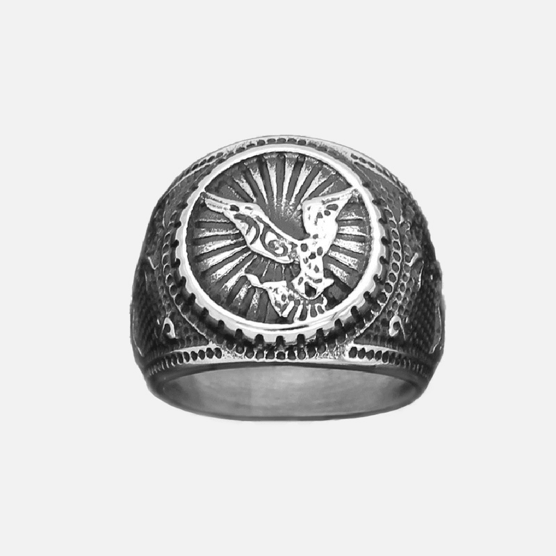 Raven Viking Ring