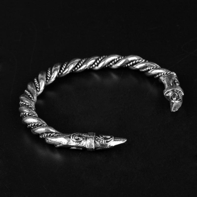 Nordic Viking Raven Bracelet