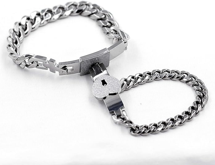Lock &amp; Key Couple Bracelet