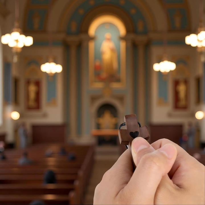 Wooden Pocket Cross
