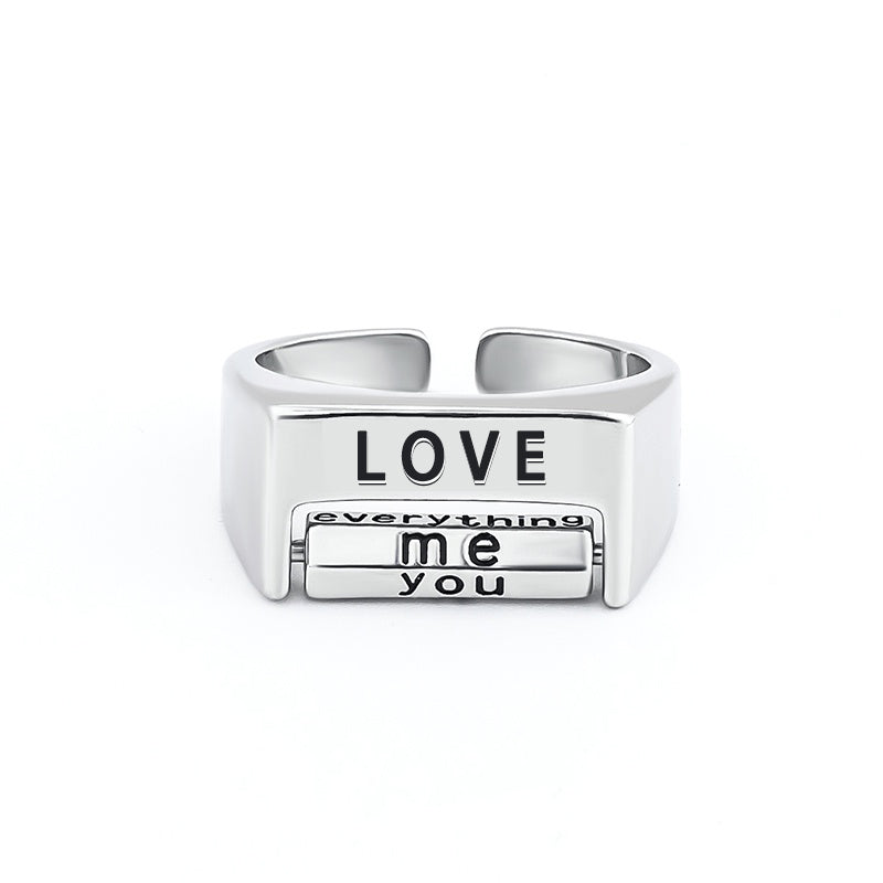 Emotion control, rotating ring