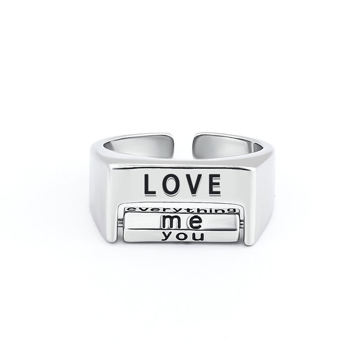 Emotion control, rotating ring