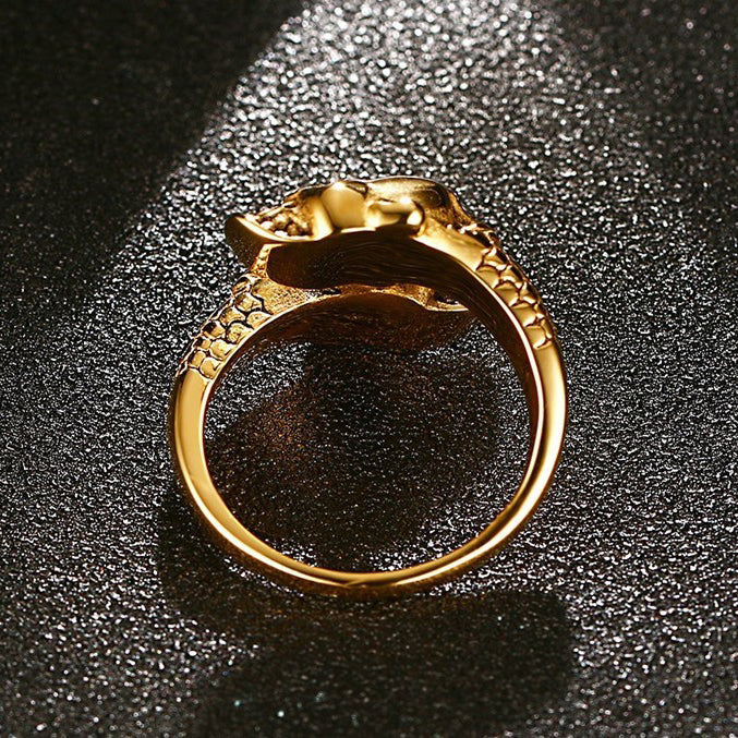 Double Skull Ring