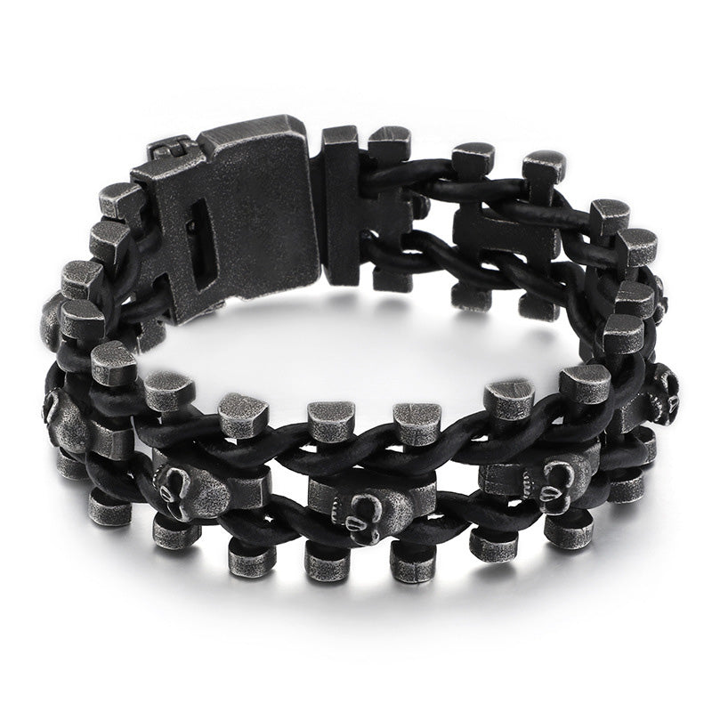 Heavy Skull Bracelet