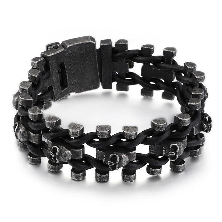 Heavy Skull Bracelet