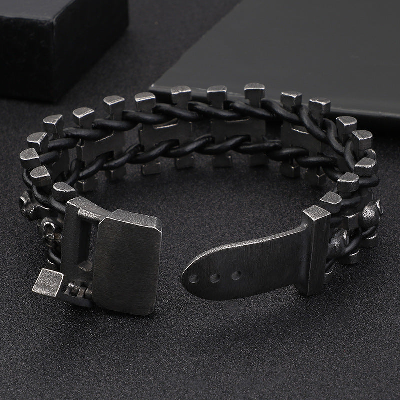 Heavy Skull Bracelet