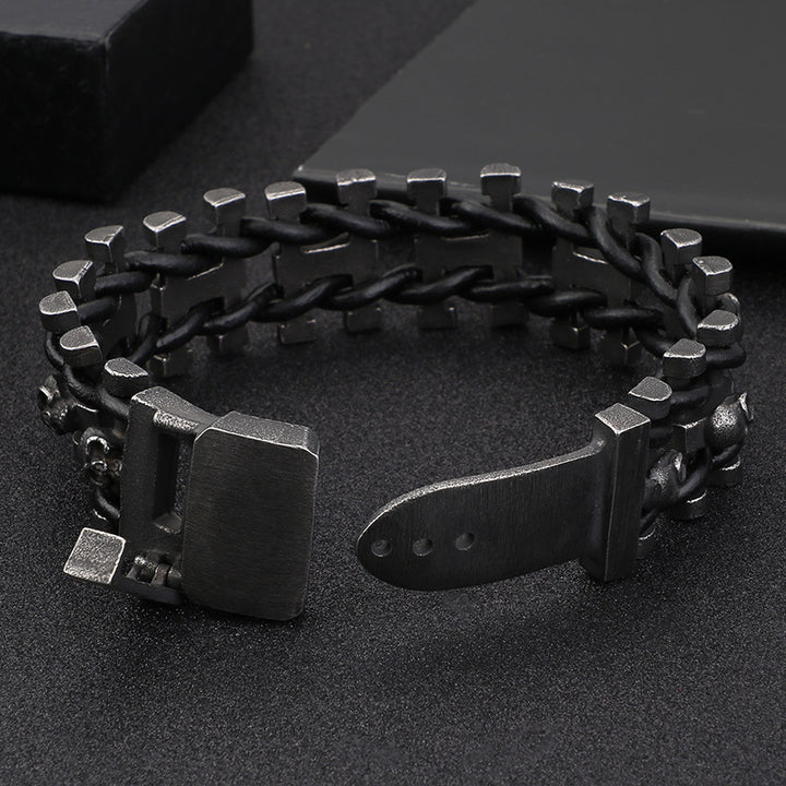 Heavy Skull Bracelet
