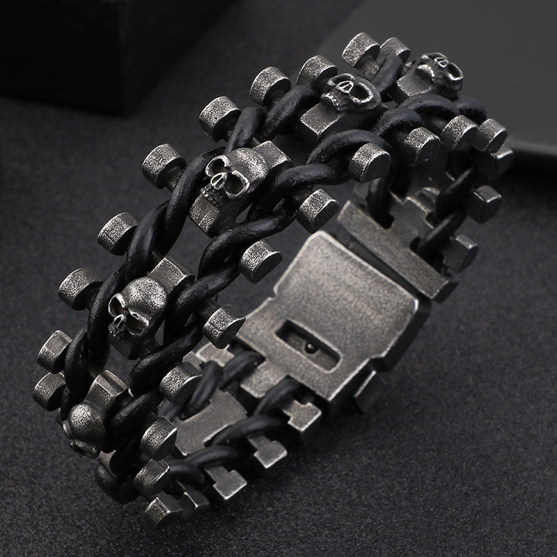 Heavy Skull Bracelet