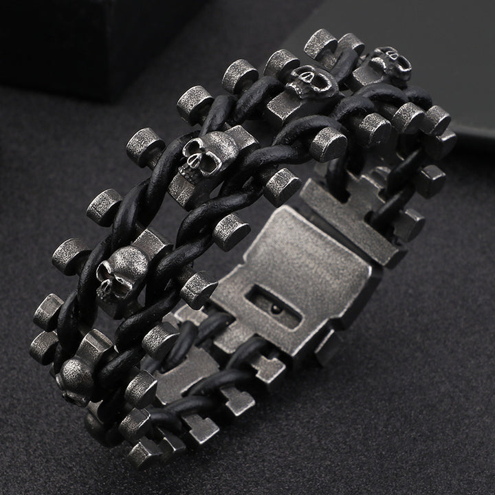 Heavy Skull Bracelet