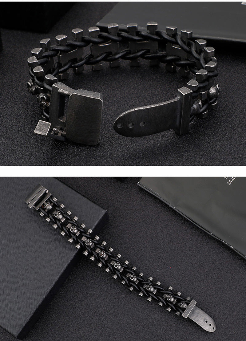 Heavy Skull Bracelet