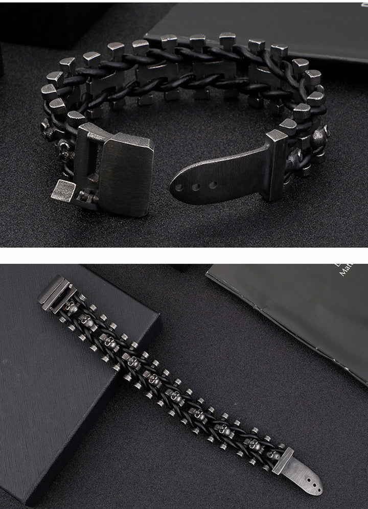 Heavy Skull Bracelet