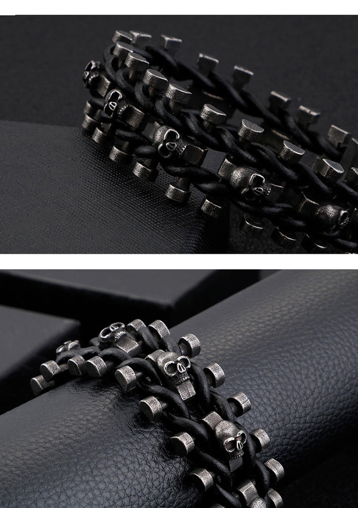 Heavy Skull Bracelet