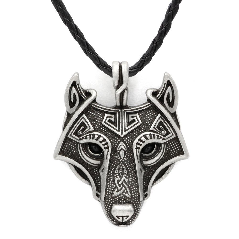 Viking Necklace - Fenrir Wolf