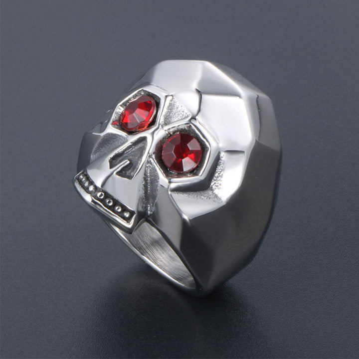 Multifaceted Skull Ring