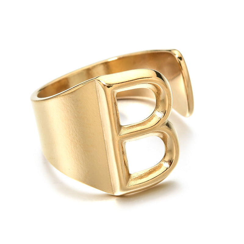 Alphabet Rings