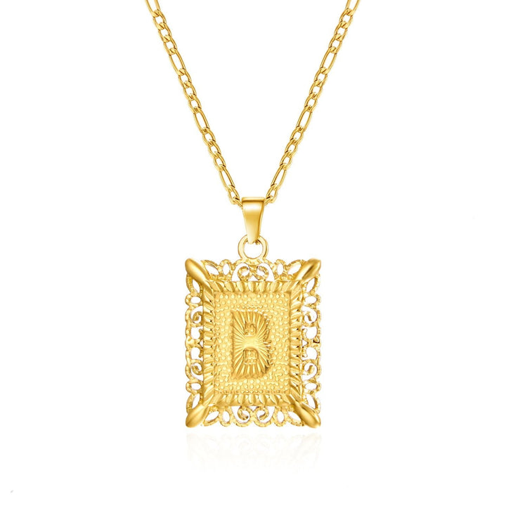 Letter Tag Necklace