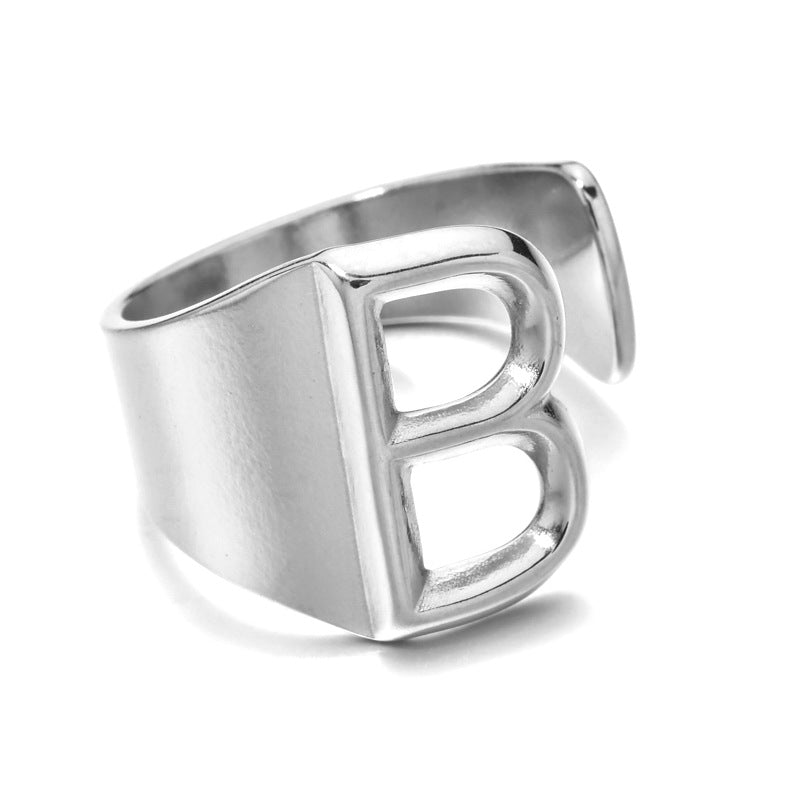 Alphabet Rings