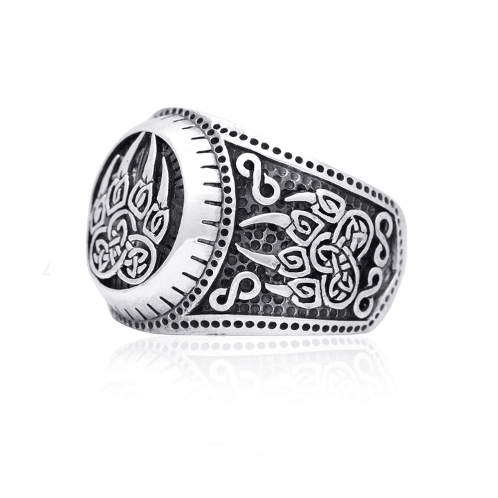 Bear Paw Viking Ring