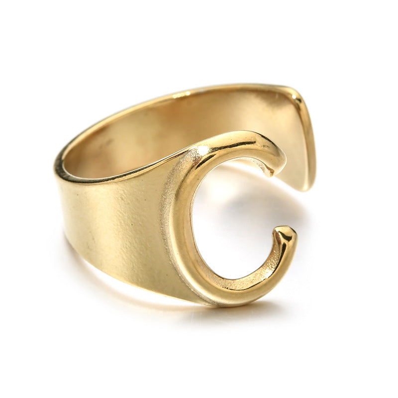 Alphabet Rings