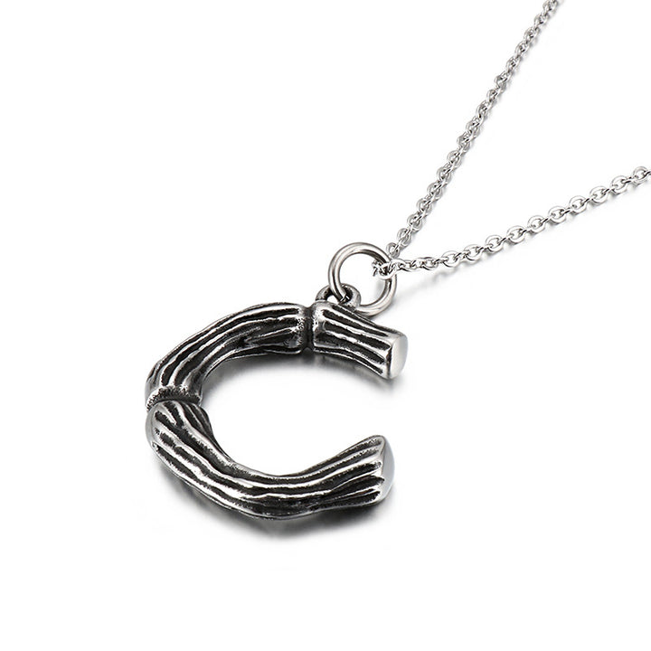 Alphabet Pendant Necklace