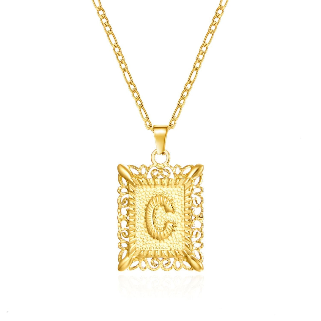 Letter Tag Necklace