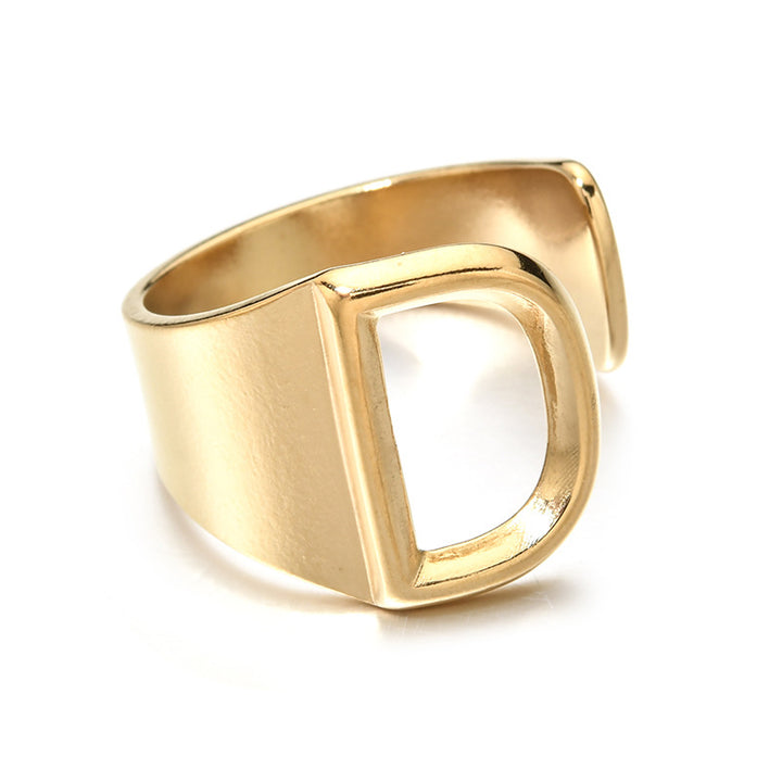 Alphabet Rings