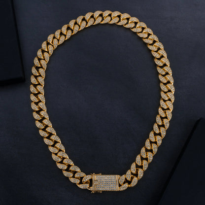 Premium 20mm Cuban Chain, Cuban Bracelet &amp; Watch Bundle
