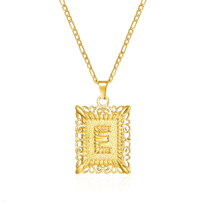 Letter Tag Necklace