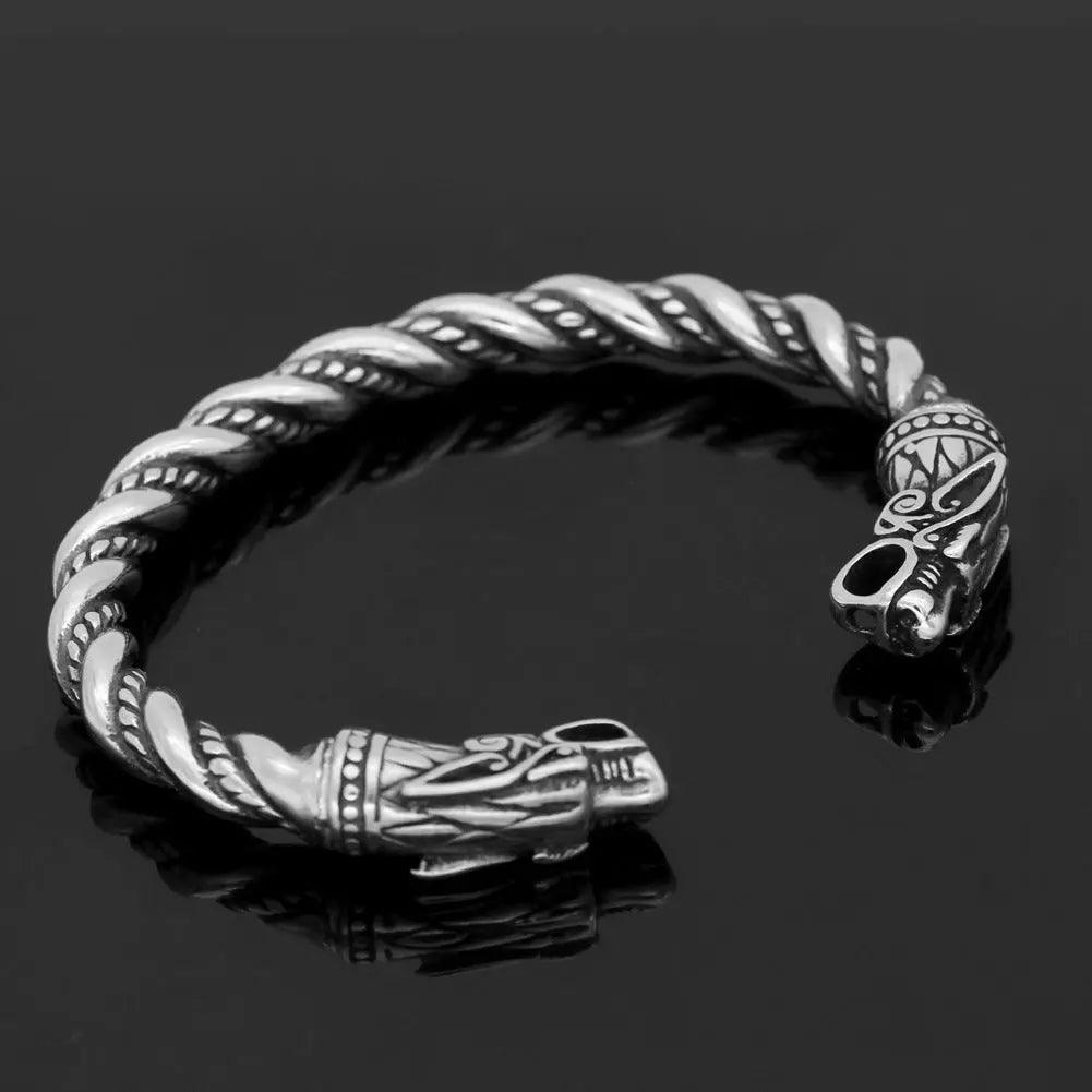 Geri &amp; Freki Viking Bracelet