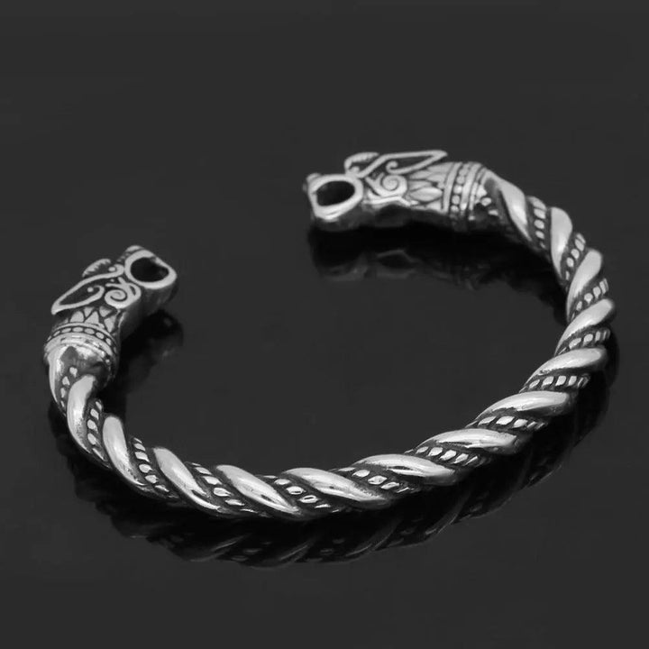 Geri &amp; Freki Viking Bracelet