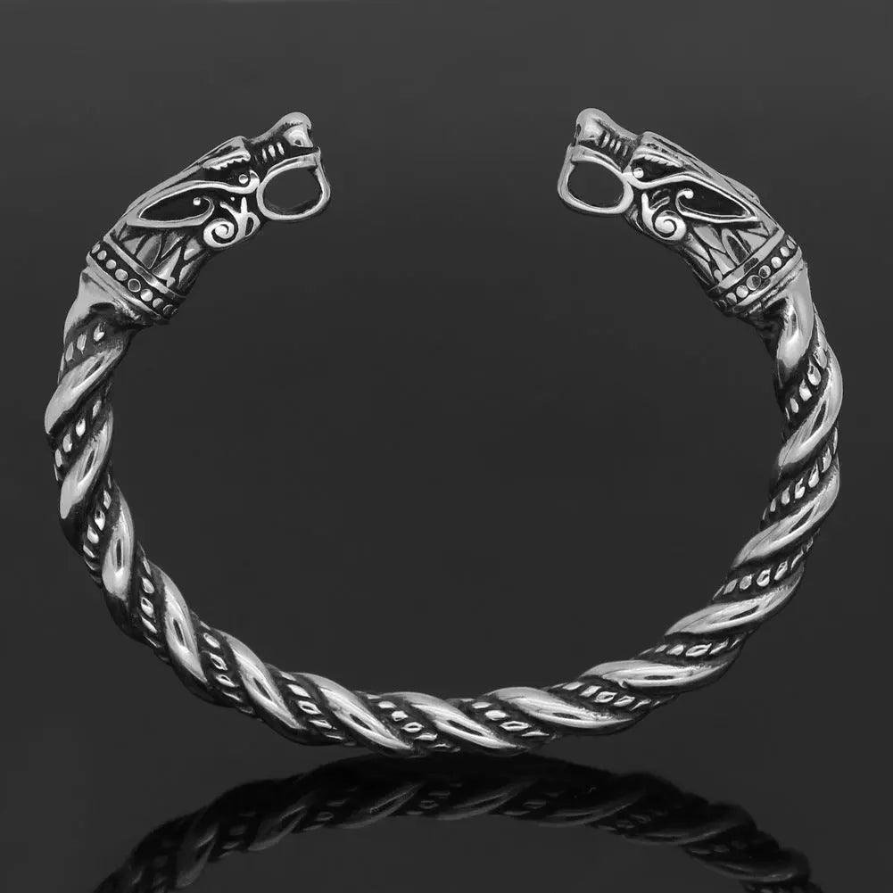 Geri &amp; Freki Viking Bracelet