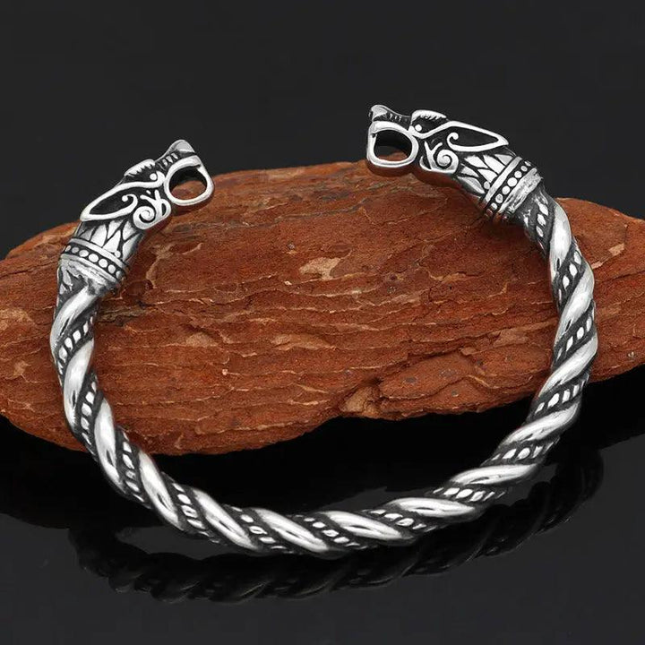Geri &amp; Freki Viking Bracelet