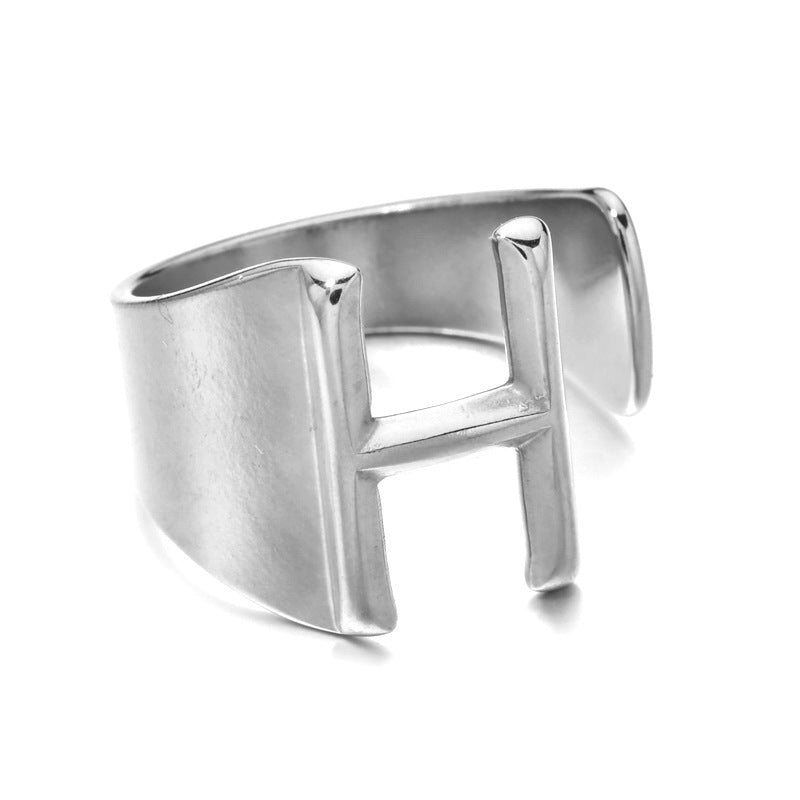 Alphabet Rings