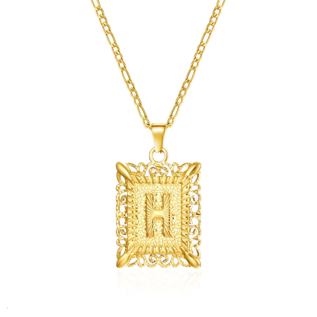 Letter Tag Necklace
