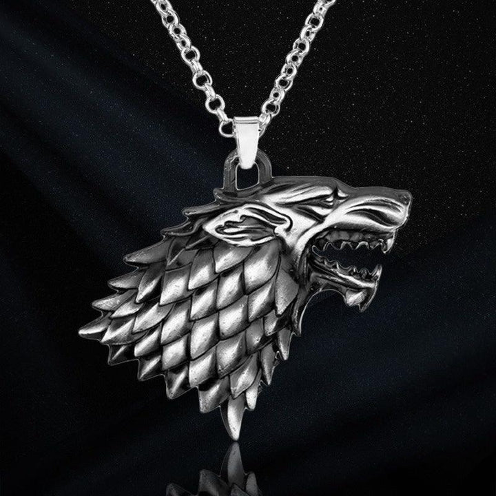 Viking Necklace - Norse Wolf