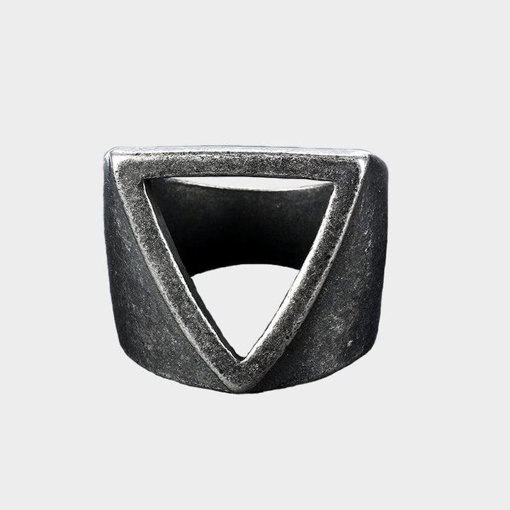 Hollow Triangle Stainless Steel Men&