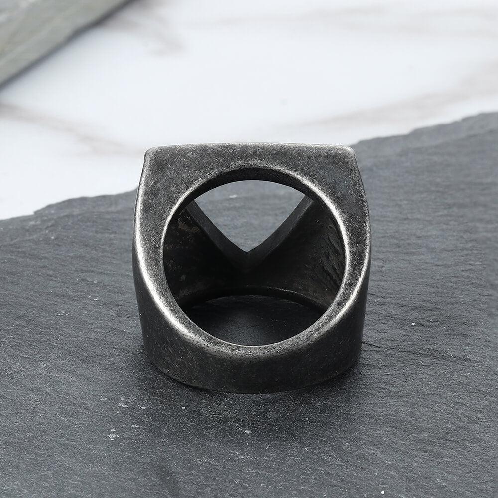 Hollow Triangle Stainless Steel Men&