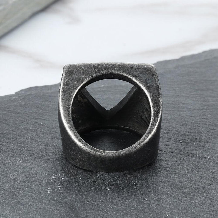 Hollow Triangle Stainless Steel Men&