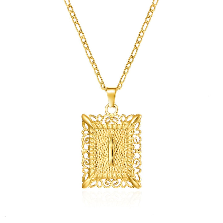 Letter Tag Necklace