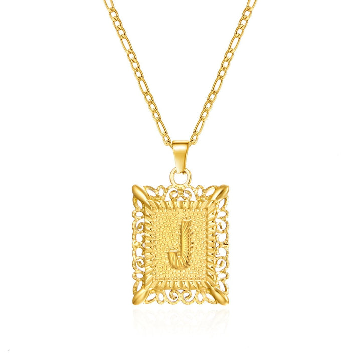 Letter Tag Necklace