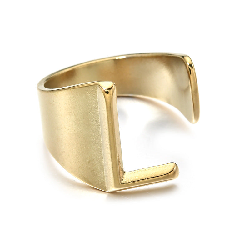 Alphabet Rings