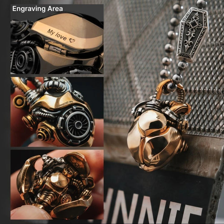 Mechanical Heart Pendant