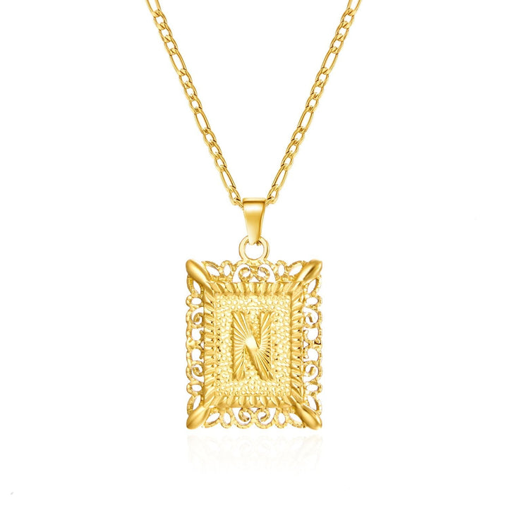 Letter Tag Necklace