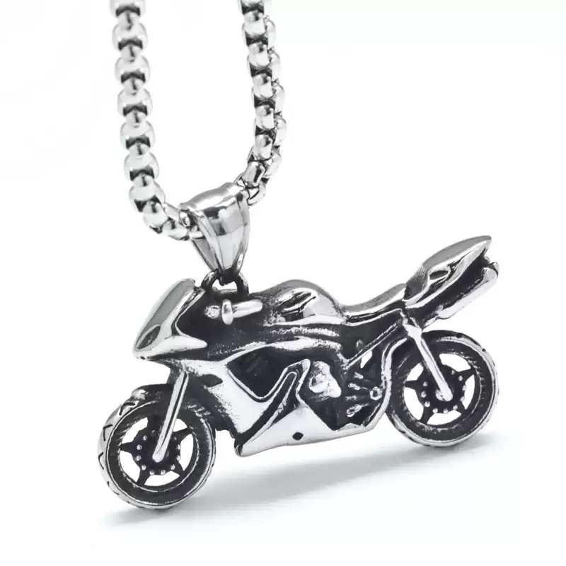 Personalized Motorcycle Necklace