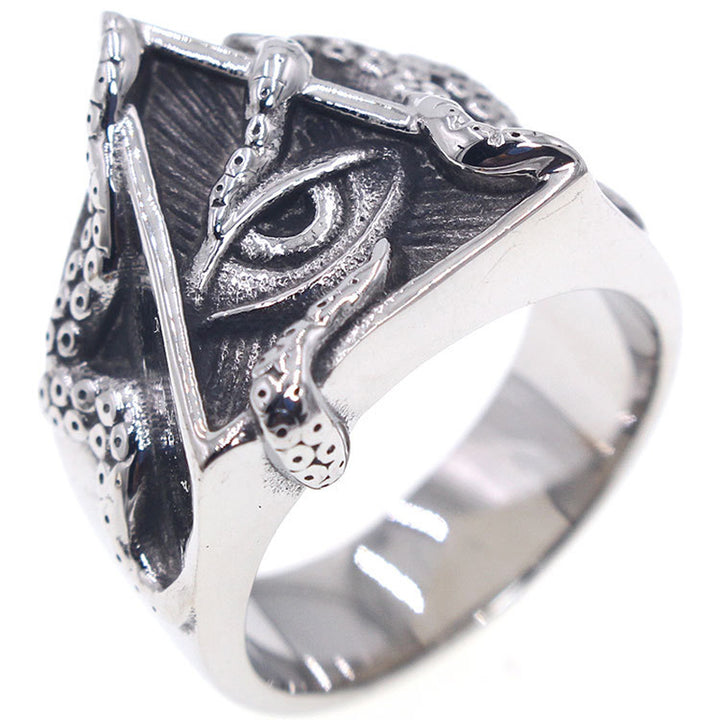 Eye of God Octopus Ring