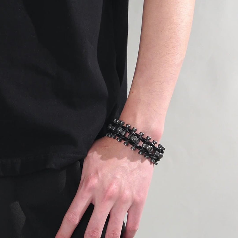 Heavy Skull Bracelet