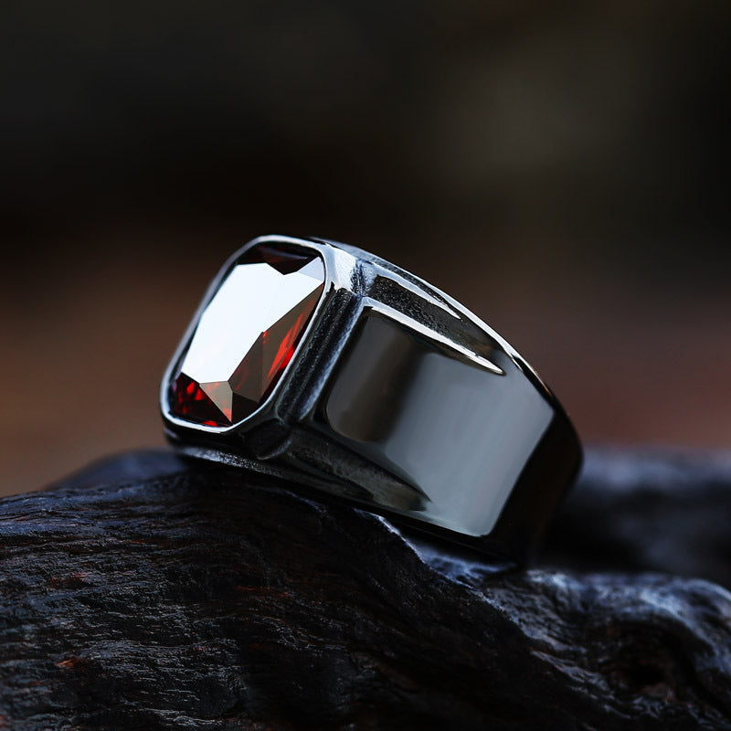 Dark Night Blood Flame Ring