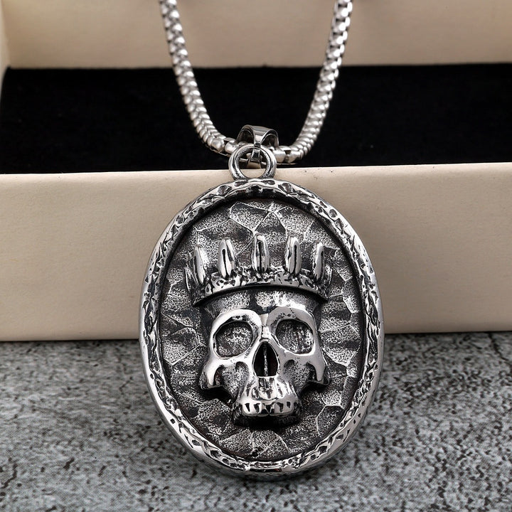 Crown Skull Necklace